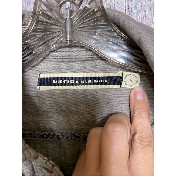 Anthropology Daughters Of The Liberation Jacket size 4 - Picture 9 of 10